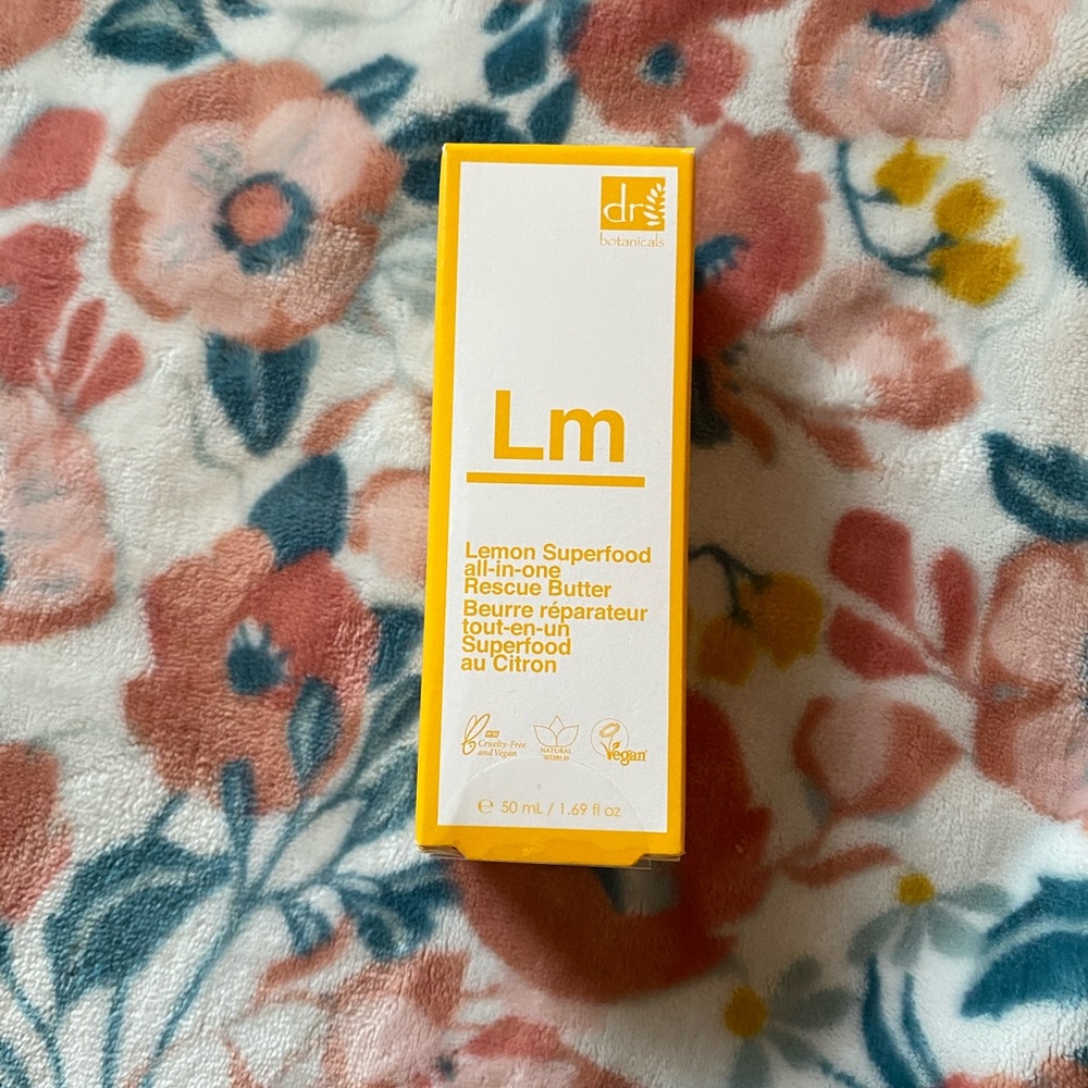 Dr. botanicals lemon superfood all in one butter